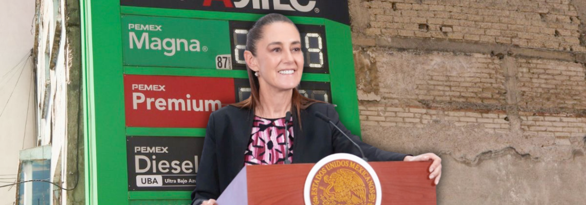 No más gasolinazos: Sheinbaum pone freno a precios