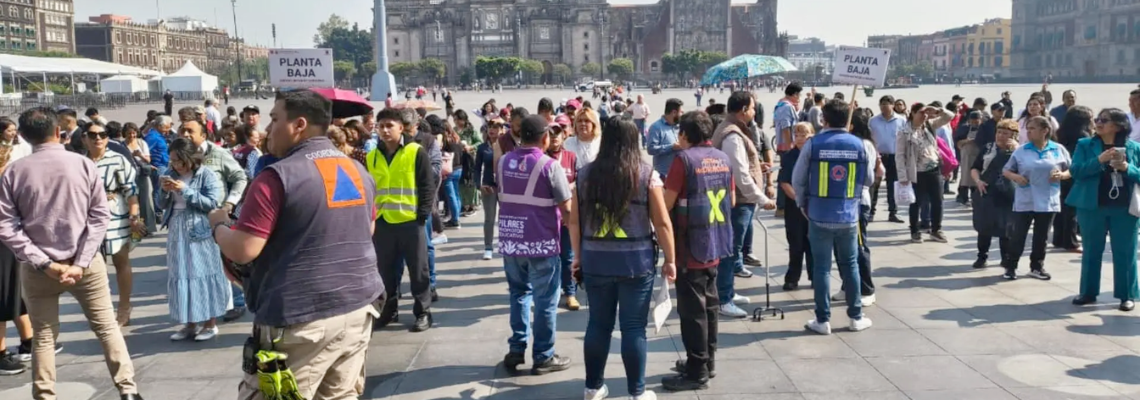 Sismo sacude CDMX… y deja saldo blanco