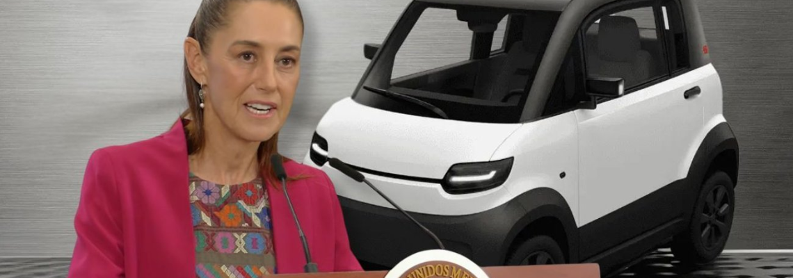 Por fin presentan Olinia, el primer auto eléctrico mexicano