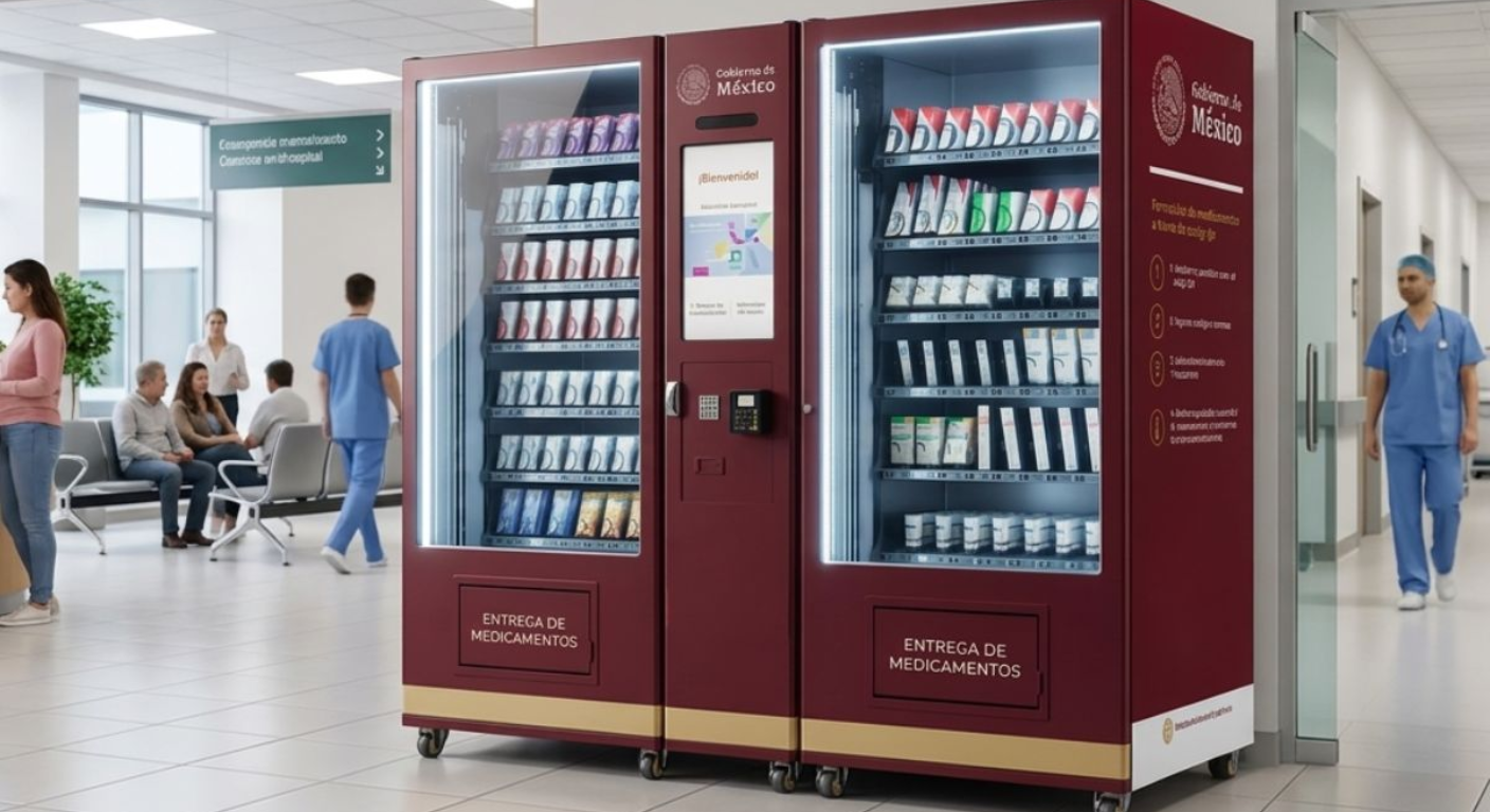 México tendrá máquinas dispensadoras de medicamentos
