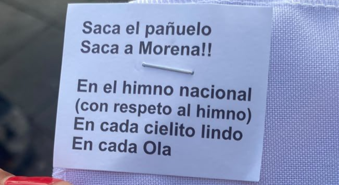 El pañuelazo que nunca ocurrió