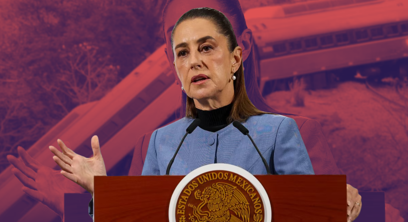 Sheinbaum descarta descarrilamiento del Tren Interoceánico