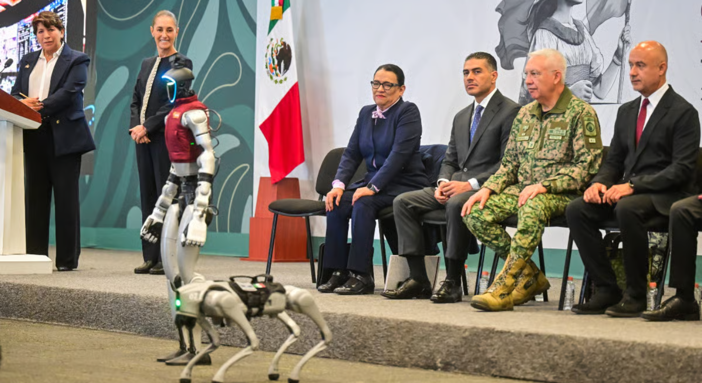 Ceci y K7: los robots que ayudarán a combatir el crimen en el Edomex