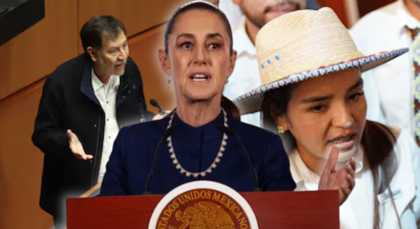 Sheinbaum evita confrontarse con Noroña y reafirma su respaldo a las víctimas