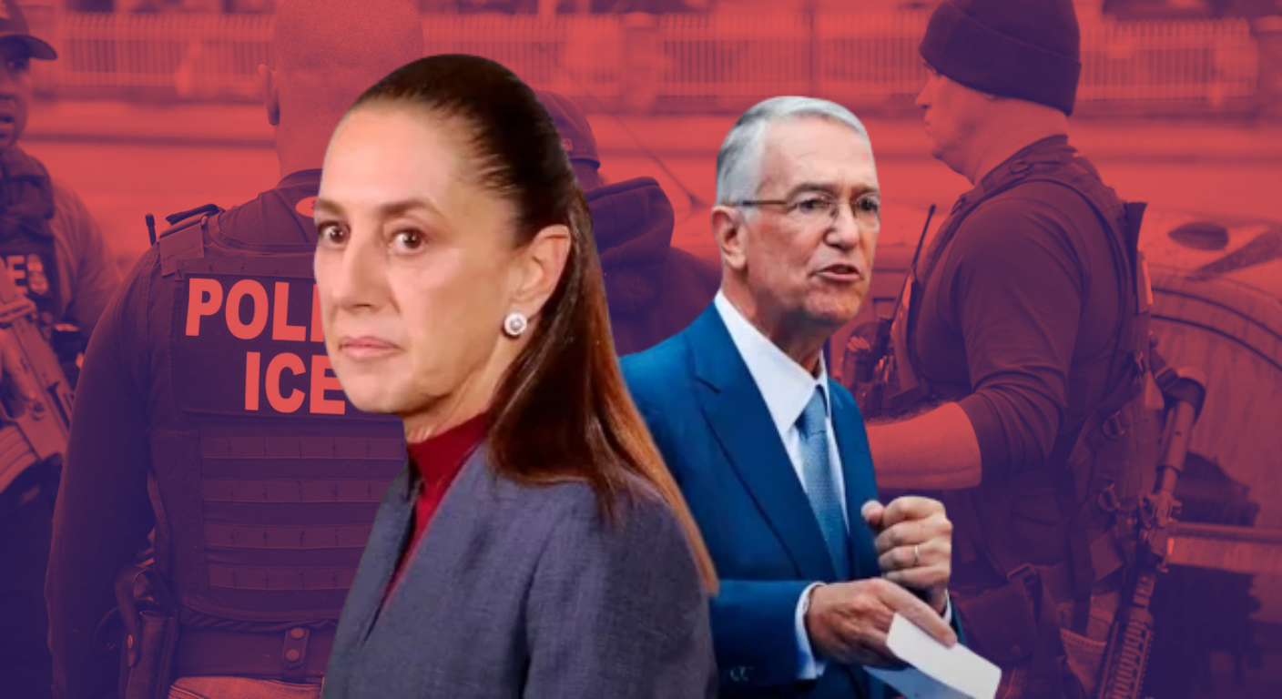 Sheinbaum exige disculpa de Salinas Pliego por respaldar al ICE