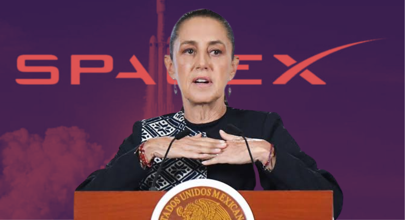 Sheinbaum no descarta demandar a SpaceX por daños ambientales