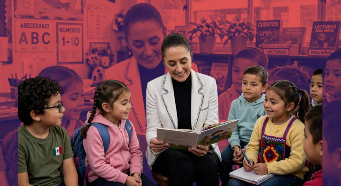 Sheinbaum impartirá lecturas presenciales en escuelas al menos una vez al mes