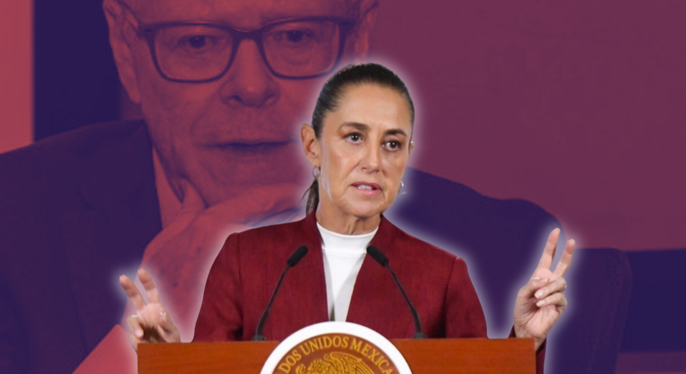 Sheinbaum exhibe a Sergio Sarmiento por acusaciones de censura