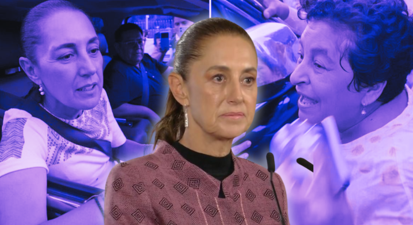 “Era un problema vecinal”: Sheinbaum explica encuentro con mujer que golpeó su camioneta