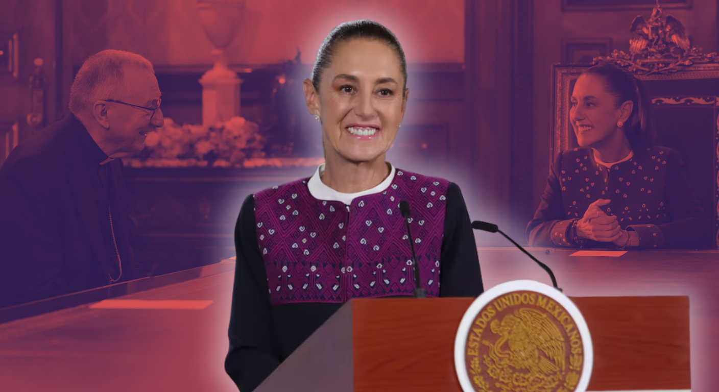 Sheinbaum lleva al Vaticano una agenda de paz y cooperación
