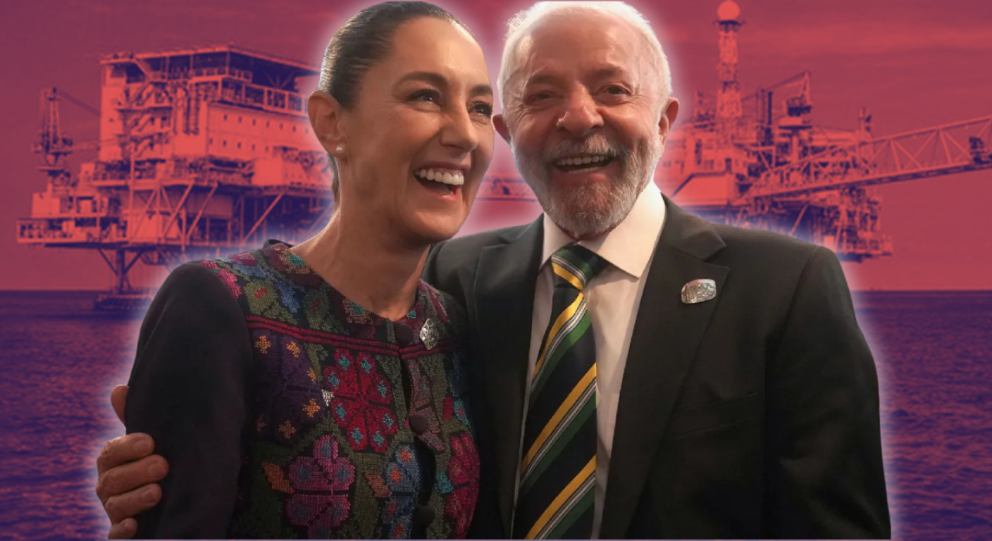 Sheinbaum y Lula fortalecen cooperación entre Pemex y Petrobras
