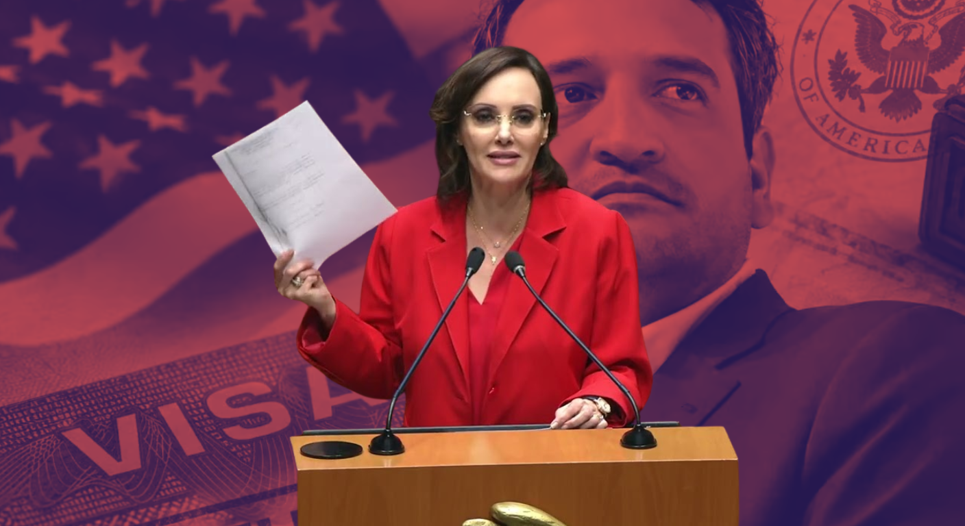 Lilly Téllez reta a morenistas a entregar sus visas por solidaridad con Andy