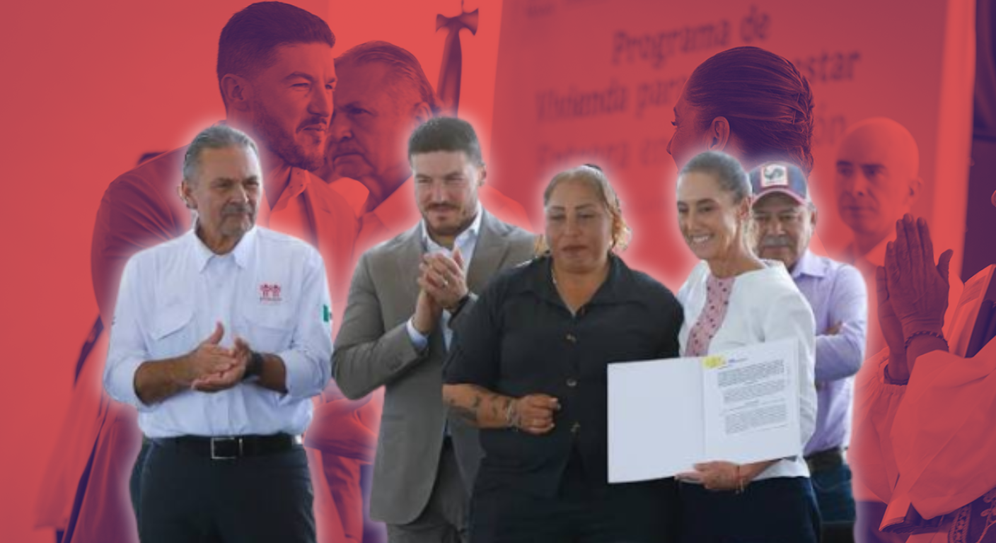 Sheinbaum y Samuel García, de la mano por la vivienda en Nuevo León
