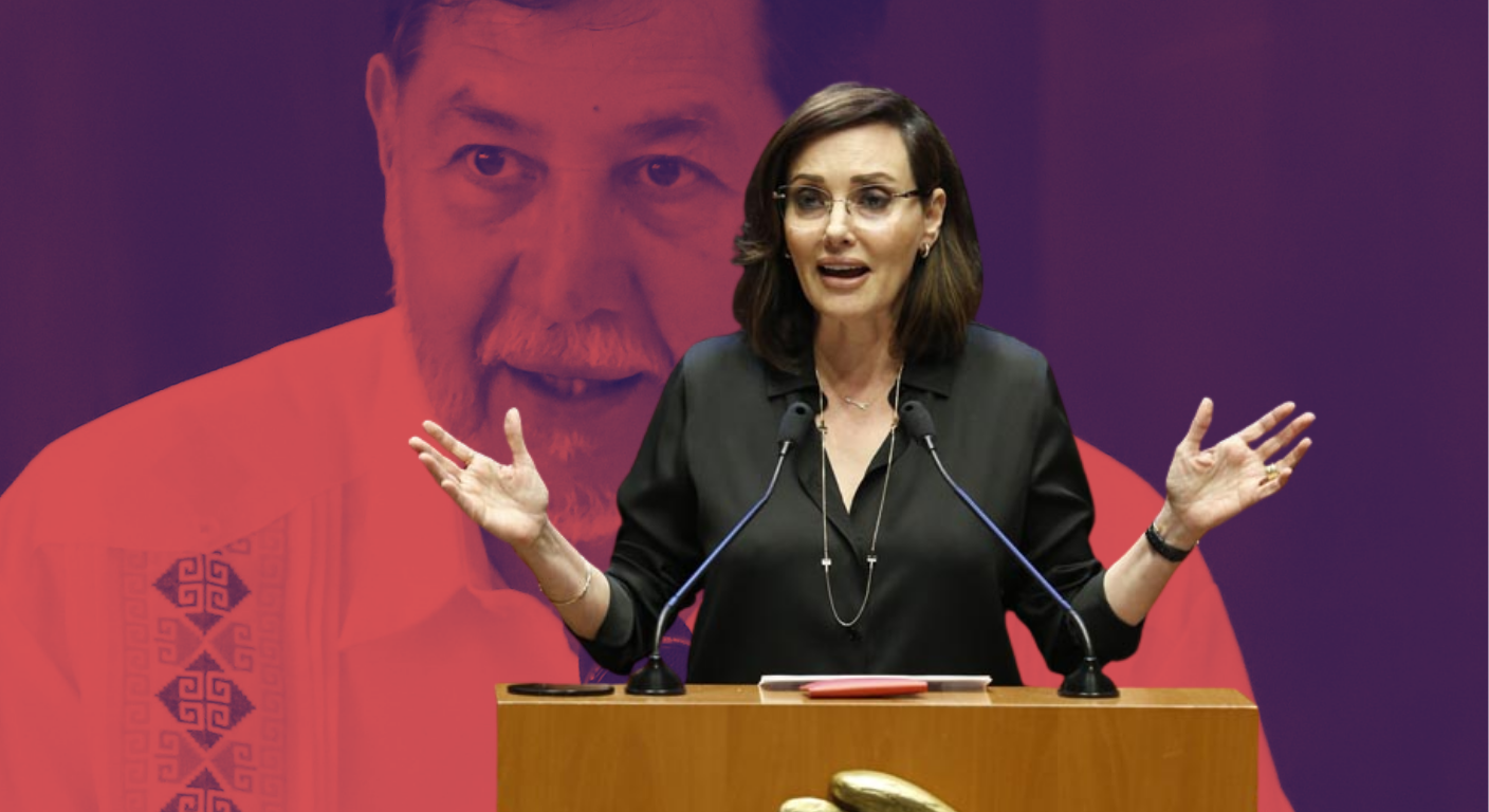 “Está triste y solo”: Lilly Téllez celebra que Morena no designe a Noroña para presidir el Senado