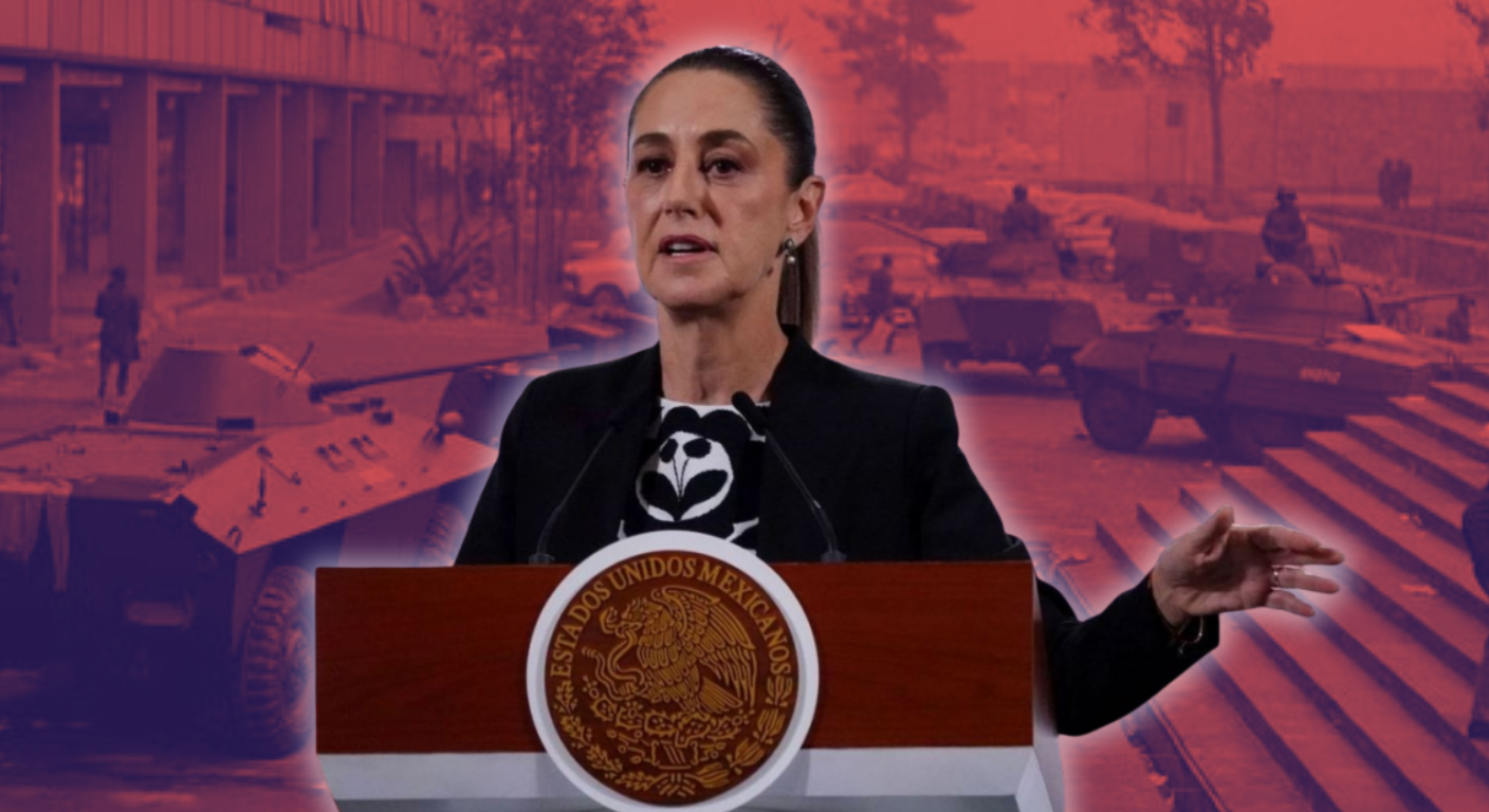 2 de octubre no se olvida: Sheinbaum recuerda Tlatelolco