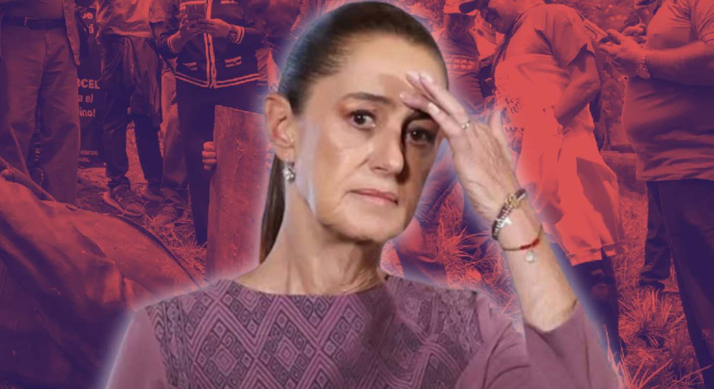 Sheinbaum condena daños a estatua de Calderón en Los Pinos